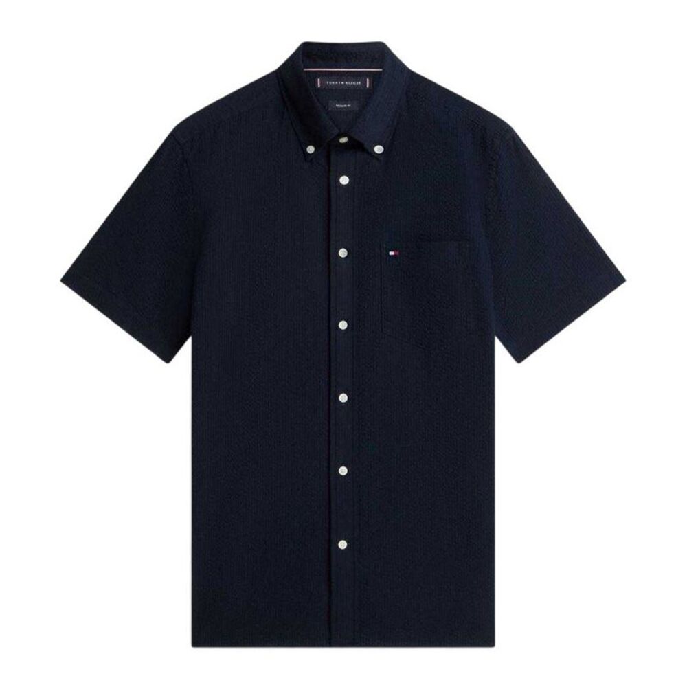 Tommy Hilfiger Mens Short-Sleeved Shirt / Desert Sky